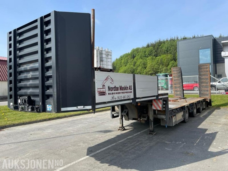 2012 FERRO-TRAILER MASKINTRALLE - 4 AKSLET - MED HYD.BREDDING - UTTREKK - HYD.KJØREBROER - TILLATT TOTALVEKT: 66000 KG. - Príves: obrázok 1 2012 FERRO-TRAILER MASKINTRALLE - 4 AKSLET - MED HYD.BREDDING - UTTREKK - HYD.KJØREBROER - TILLATT TOTALVEKT: 66000 KG. - Príves: obrázok 1