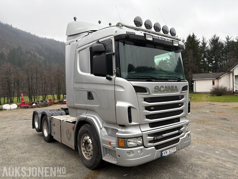 Ťahač 2013 Scania R 620 manuell,tipp hydraulikk,Løfte-boggie: obrázok 11 Ťahač 2013 Scania R 620 manuell,tipp hydraulikk,Løfte-boggie: obrázok 11