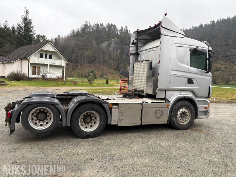 Ťahač 2013 Scania R 620 manuell,tipp hydraulikk,Løfte-boggie: obrázok 9 Ťahač 2013 Scania R 620 manuell,tipp hydraulikk,Løfte-boggie: obrázok 9