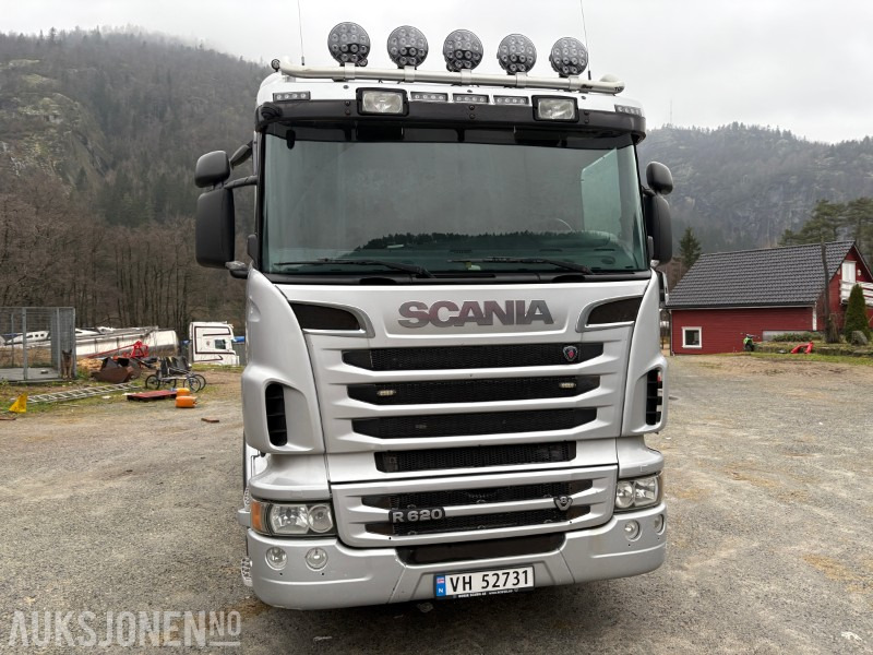 Ťahač 2013 Scania R 620 manuell,tipp hydraulikk,Løfte-boggie: obrázok 12 Ťahač 2013 Scania R 620 manuell,tipp hydraulikk,Løfte-boggie: obrázok 12