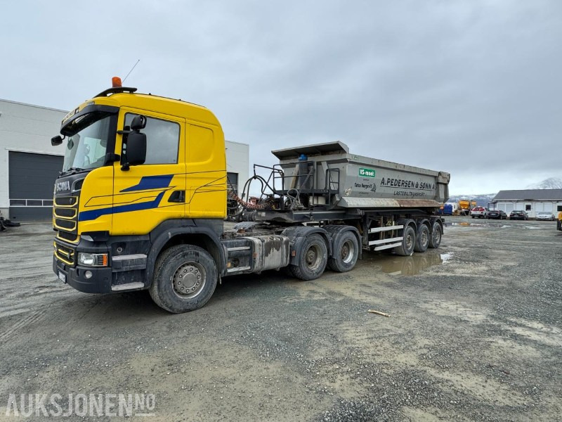 2017 Scania R580 V8 6X4 Trekker - Hydraulikk - Navreduksjon - 330000KM - Ťahač: obrázok 2 2017 Scania R580 V8 6X4 Trekker - Hydraulikk - Navreduksjon - 330000KM - Ťahač: obrázok 2