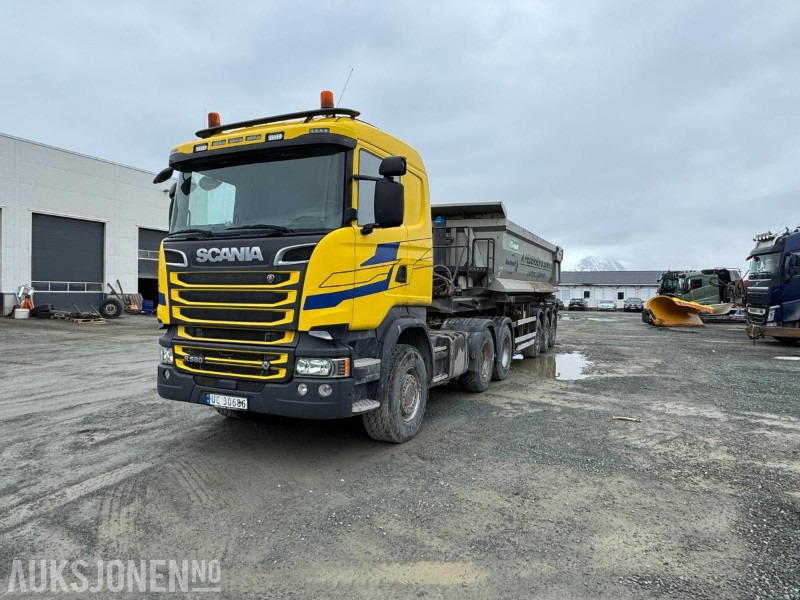 2017 Scania R580 V8 6X4 Trekker - Hydraulikk - Navreduksjon - 330000KM - Ťahač: obrázok 1 2017 Scania R580 V8 6X4 Trekker - Hydraulikk - Navreduksjon - 330000KM - Ťahač: obrázok 1