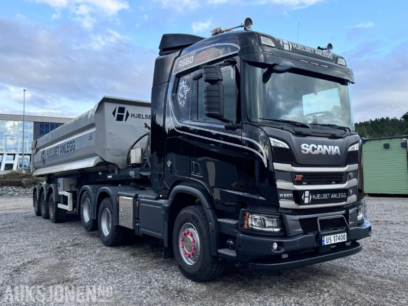 2024 Scania 660 R XT - 6x4 - Trekkvogn med NorSlep tippsemi - Gått kun 12.590 km - Ťahač: obrázok 3 2024 Scania 660 R XT - 6x4 - Trekkvogn med NorSlep tippsemi - Gått kun 12.590 km - Ťahač: obrázok 3