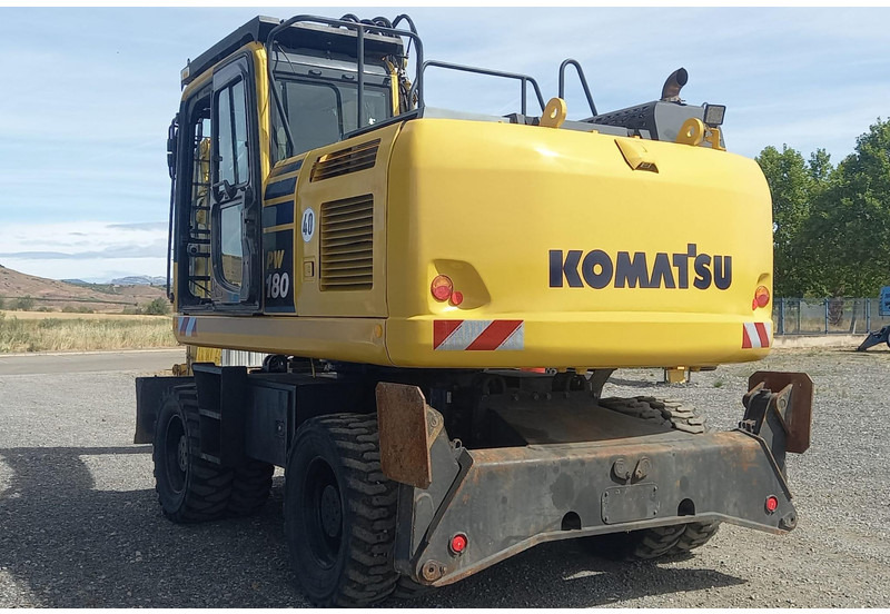 Komatsu PW180-10 - Kolesové rýpadlo: obrázok 4 Komatsu PW180-10 - Kolesové rýpadlo: obrázok 4