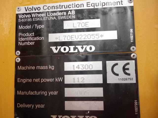Kolesový nakladač Volvo L70E: obrázok 17