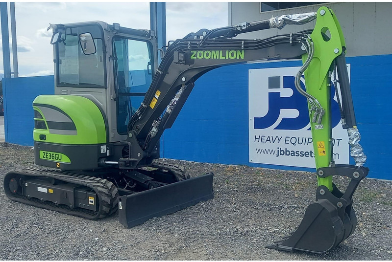 Zoomlion ZE36GU - Mini rýpadlo: obrázok 4 Zoomlion ZE36GU - Mini rýpadlo: obrázok 4