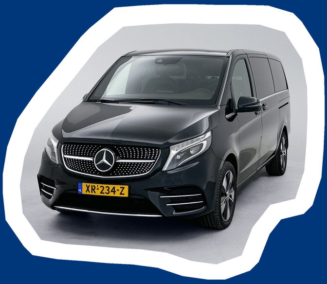Mercedes-Benz V-Klasse 220d Lang Avantgarde Edition 8 Persoons incl. BPM Elektr schuifdeuren Nappa Leder Pano 8 zitplaatsen Geel kenteken - Minibus, Mikrobus: obrázok 1 Mercedes-Benz V-Klasse 220d Lang Avantgarde Edition 8 Persoons incl. BPM Elektr schuifdeuren Nappa Leder Pano 8 zitplaatsen Geel kenteken - Minibus, Mikrobus: obrázok 1