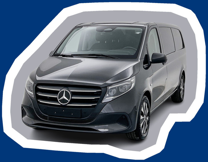 Mercedes-Benz Vito 124 CDI Mixto Select DC L3 Dubbele Cabine Distronic 237pk Navigatie Led Stoel + stuurverwarming - Furgon, Dodávkа s dvojitou kabínou: obrázok 1 Mercedes-Benz Vito 124 CDI Mixto Select DC L3 Dubbele Cabine Distronic 237pk Navigatie Led Stoel + stuurverwarming - Furgon, Dodávkа s dvojitou kabínou: obrázok 1