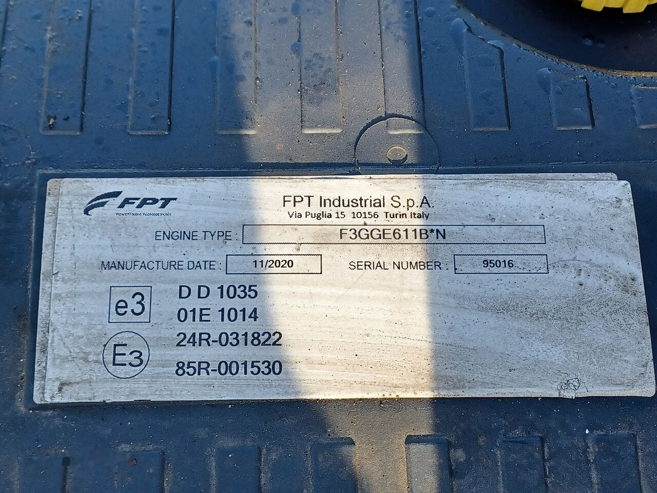 IVECO F3GGE611B*N IVECO truck - Motor pre Nákladné auto: obrázok 1 IVECO F3GGE611B*N IVECO truck - Motor pre Nákladné auto: obrázok 1