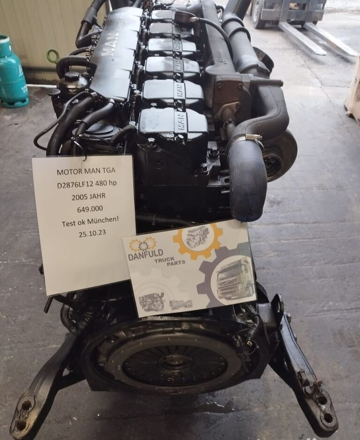 Motor pre Nákladné auto MAN D2876 LF12 MAN TGA, F2000, E2000: obrázok 6