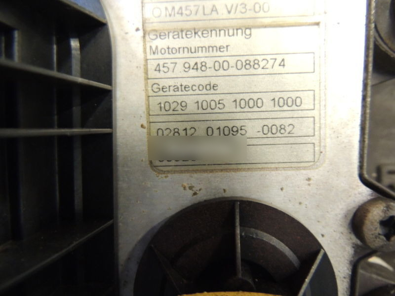 Mercedes-Benz OM457LA E5 for Mercedes-Benz AXOR truck for parts - Motor pre Nákladné auto: obrázok 5 Mercedes-Benz OM457LA E5 for Mercedes-Benz AXOR truck for parts - Motor pre Nákladné auto: obrázok 5