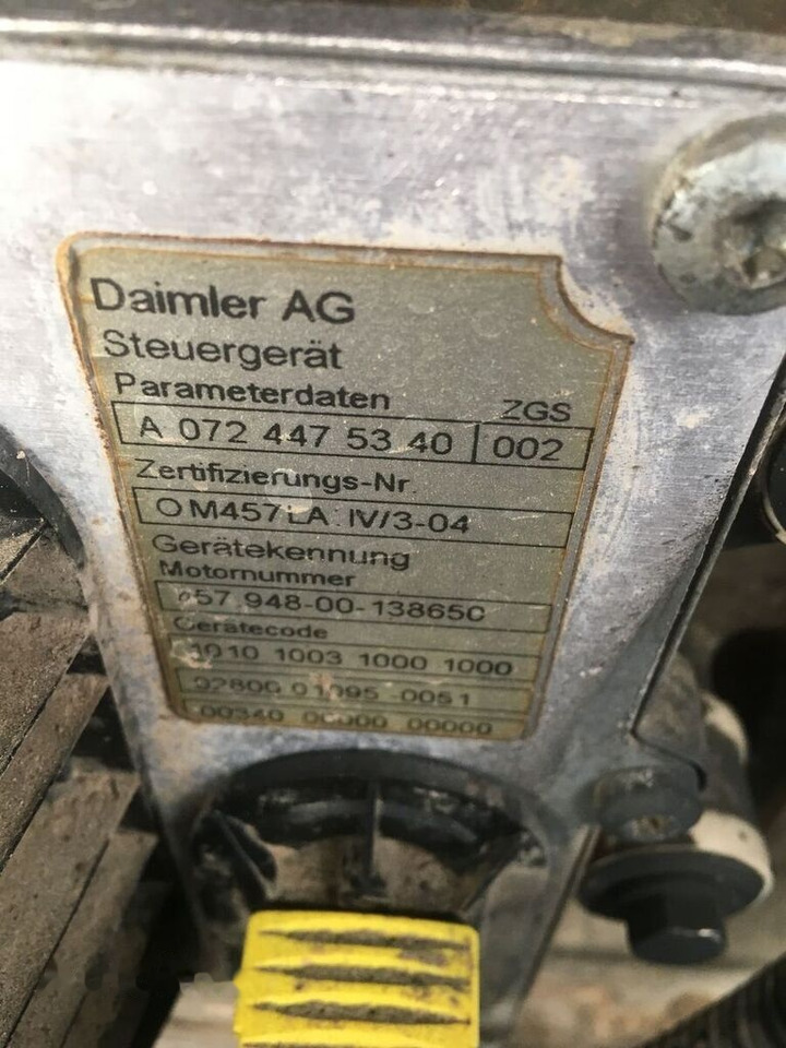 OM457LA Mercedes-Benz Axor truck - Motor pre Nákladné auto: obrázok 5 OM457LA Mercedes-Benz Axor truck - Motor pre Nákladné auto: obrázok 5