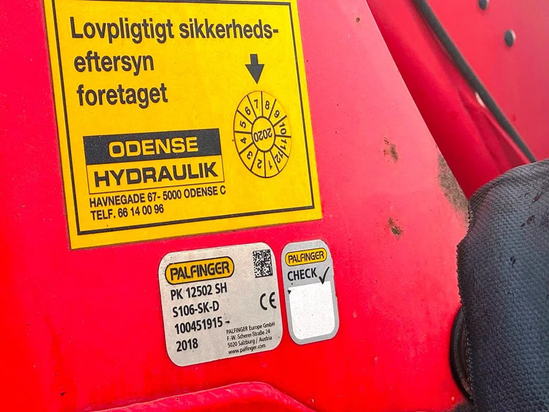 Ťahač Scania R500 NGS Scania R500 inkl removable crane Palfinger 12 tons: obrázok 14