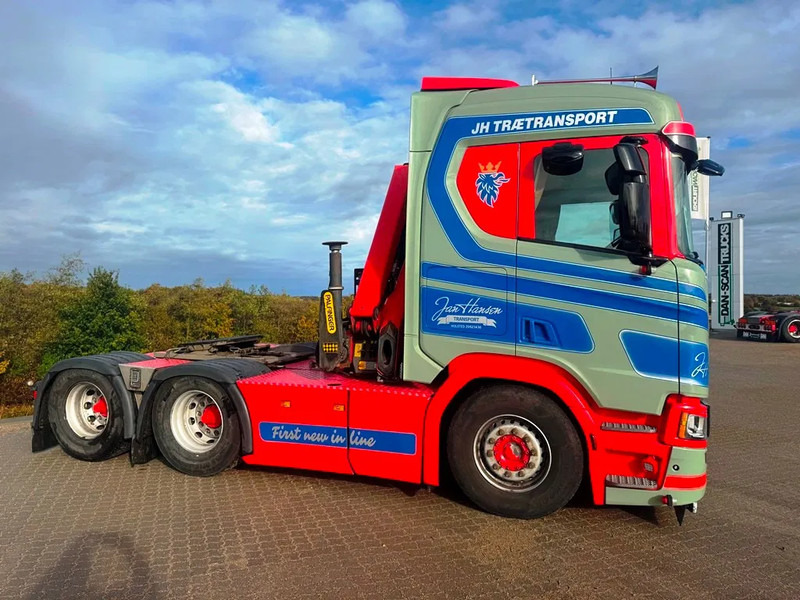 Ťahač Scania R500 NGS Scania R500 inkl removable crane Palfinger 12 tons: obrázok 10