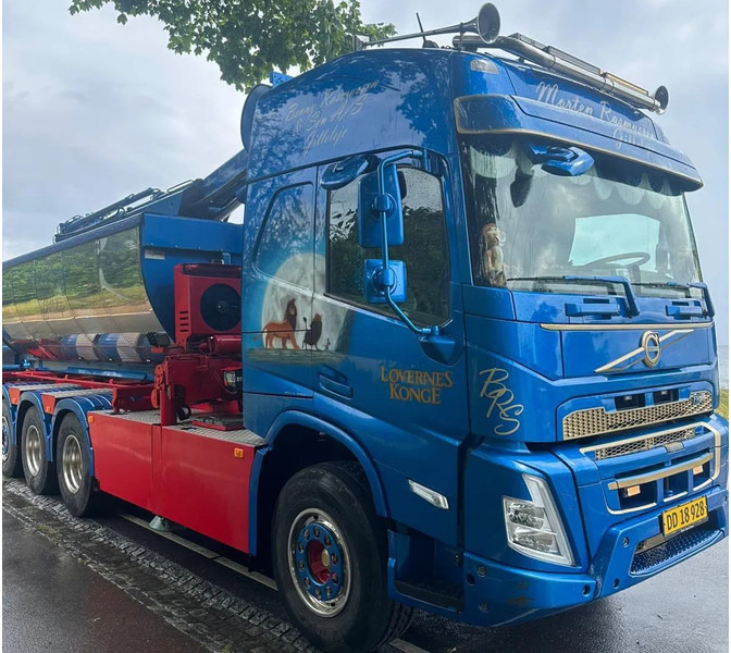 Volvo FM 500 Cable tipper . Hiab 302 crane.no box - Auto s hydraulickou rukou: obrázok 4 Volvo FM 500 Cable tipper . Hiab 302 crane.no box - Auto s hydraulickou rukou: obrázok 4