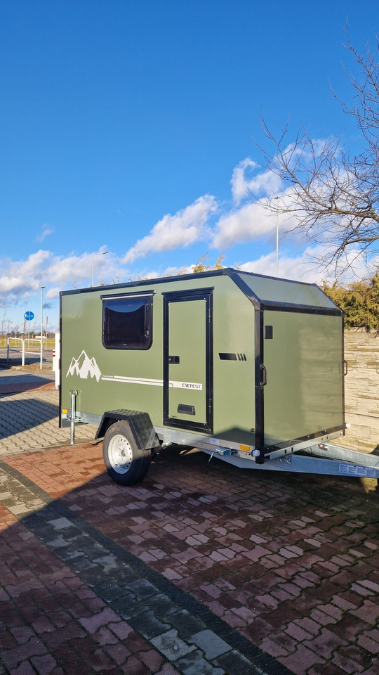 Minicamp Everest Lekki mały kemping camper DMC 600 do 1000kg NOWA - Obytný príves: obrázok 5 Minicamp Everest Lekki mały kemping camper DMC 600 do 1000kg NOWA - Obytný príves: obrázok 5