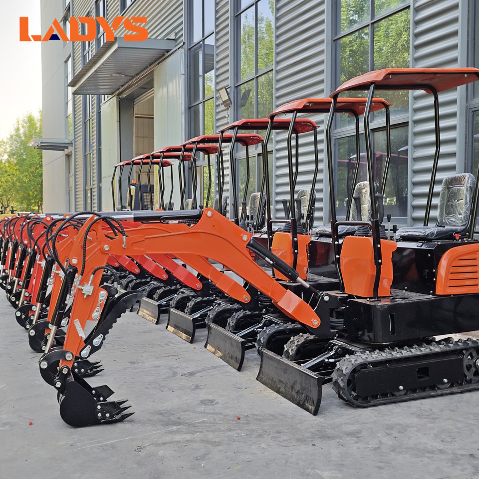 LADYS Mini Excavator CE Certification Kubota Engine(Factory Outlet) Mini Pelle Minibagger Minikoparka Miniexcavadora - Mini rýpadlo: obrázok 1 LADYS Mini Excavator CE Certification Kubota Engine(Factory Outlet) Mini Pelle Minibagger Minikoparka Miniexcavadora - Mini rýpadlo: obrázok 1