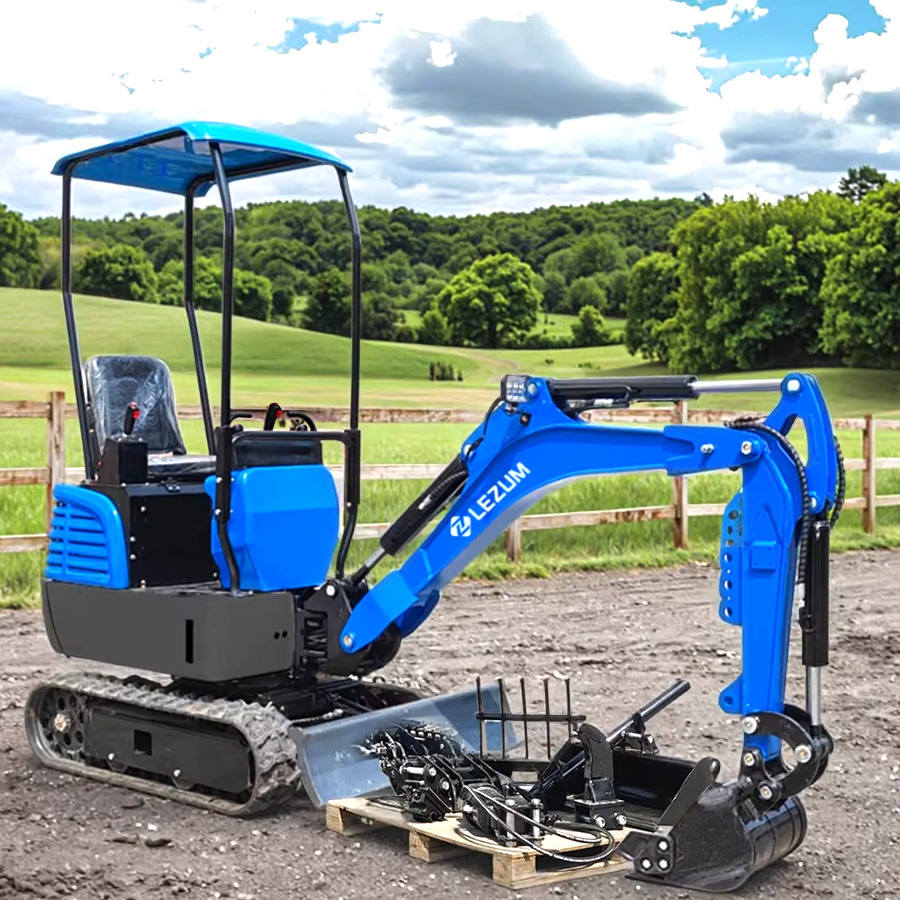 LEZUM Factory Sale Hybrid Mini Digger Excavators Home Farm Electric Remote Control Compact Pilot Digger Excavator with Free Shipping - Mini rýpadlo: obrázok 1 LEZUM Factory Sale Hybrid Mini Digger Excavators Home Farm Electric Remote Control Compact Pilot Digger Excavator with Free Shipping - Mini rýpadlo: obrázok 1