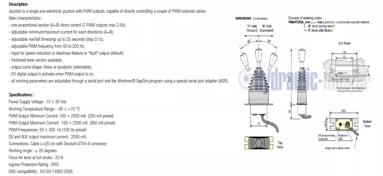 Predný nakladač na traktor pre Nákladné auto Full proportional valve 3 sections SPV 20-120 l/min 12 or 24 V plug and play det also available with Walvoil DPX100: obrázok 8 Predný nakladač na traktor pre Nákladné auto Full proportional valve 3 sections SPV 20-120 l/min 12 or 24 V plug and play det also available with Walvoil DPX100: obrázok 8