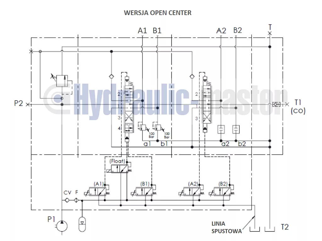 Predný nakladač na traktor pre Nákladné auto Joystick + AKON LVM92 Proportional Valve 90 L/Min 2 Sections for Loader, Closed: obrázok 8 Predný nakladač na traktor pre Nákladné auto Joystick + AKON LVM92 Proportional Valve 90 L/Min 2 Sections for Loader, Closed: obrázok 8