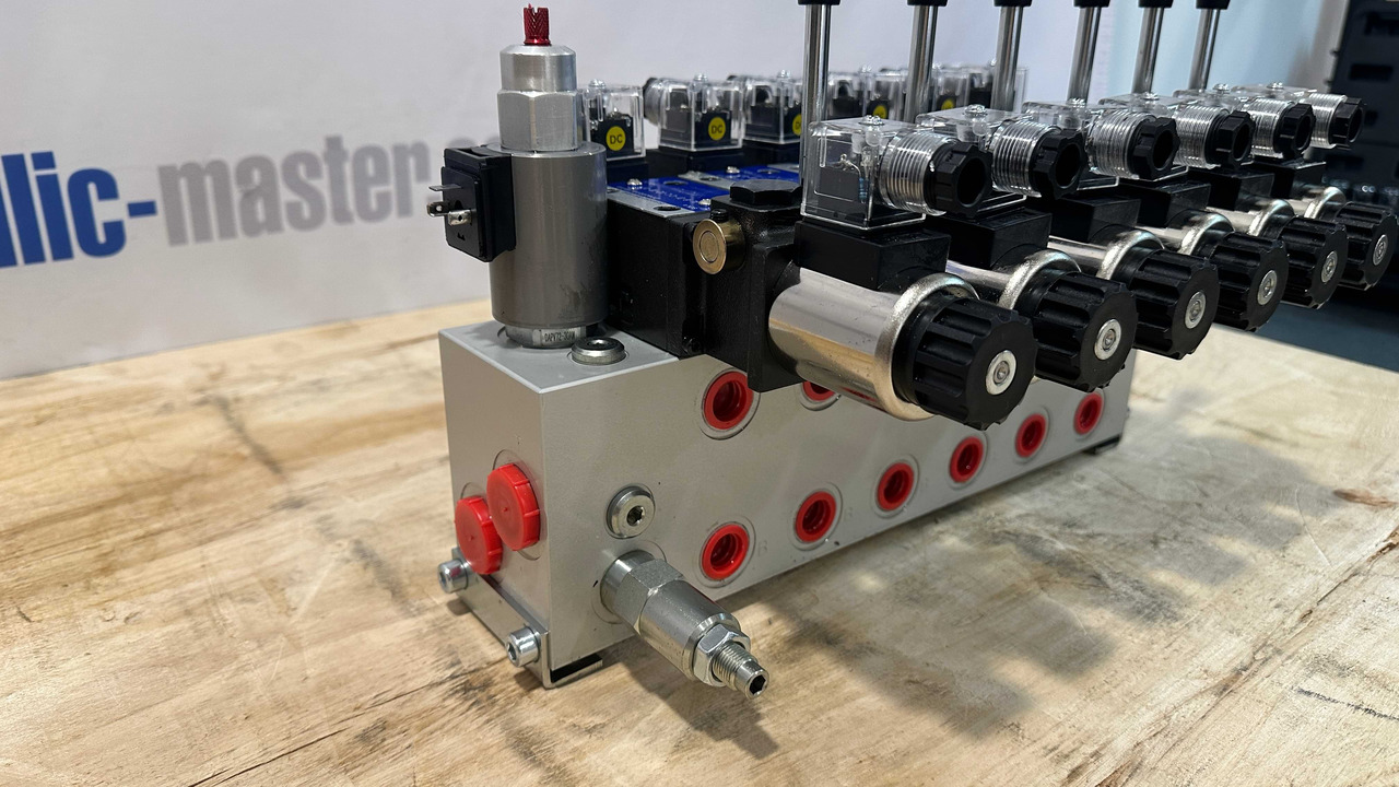 Stavebné stroje Proportional Valve Cetop valve 6 functions 16GPM 60 l/min + Scanreco G2B Radio Remote and manual operation: obrázok 11