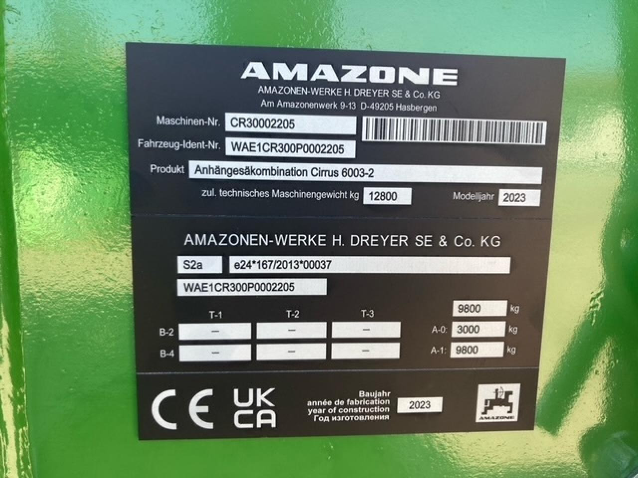 Amazone CIRRIUS 6003 AKTION - Modulárny sejací stroj: obrázok 5 Amazone CIRRIUS 6003 AKTION - Modulárny sejací stroj: obrázok 5