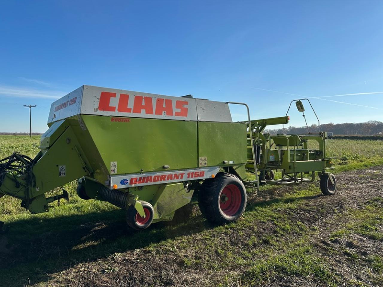 CLAAS QUADRANT 1150 - Lis na hranaté balíky: obrázok 1 CLAAS QUADRANT 1150 - Lis na hranaté balíky: obrázok 1