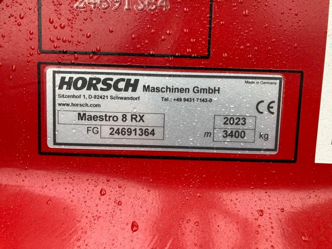 Horsch MAESTRO8.75RX AUTOFORCE - Přesný sejací stroj: obrázok 5 Horsch MAESTRO8.75RX AUTOFORCE - Přesný sejací stroj: obrázok 5