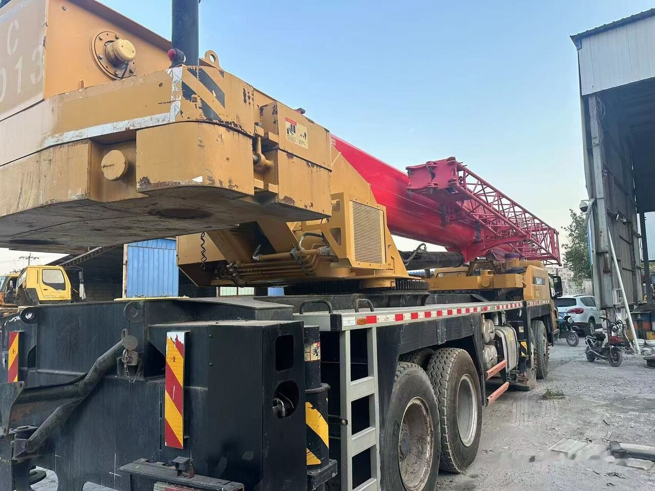 Palfinger Sany Used STC550 Truck Mounted Crane China 50 Ton 100 Ton Capacities - Autožeriav: obrázok 3 Palfinger Sany Used STC550 Truck Mounted Crane China 50 Ton 100 Ton Capacities - Autožeriav: obrázok 3