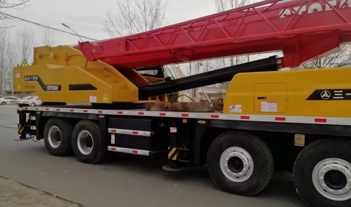 Autožeriav Sany STC250 STC500 STC800 25 50 80 100 truck crane for sale: obrázok 9