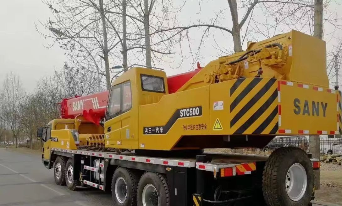 Autožeriav Sany STC250 STC500 STC800 25 50 80 100 truck crane for sale: obrázok 8