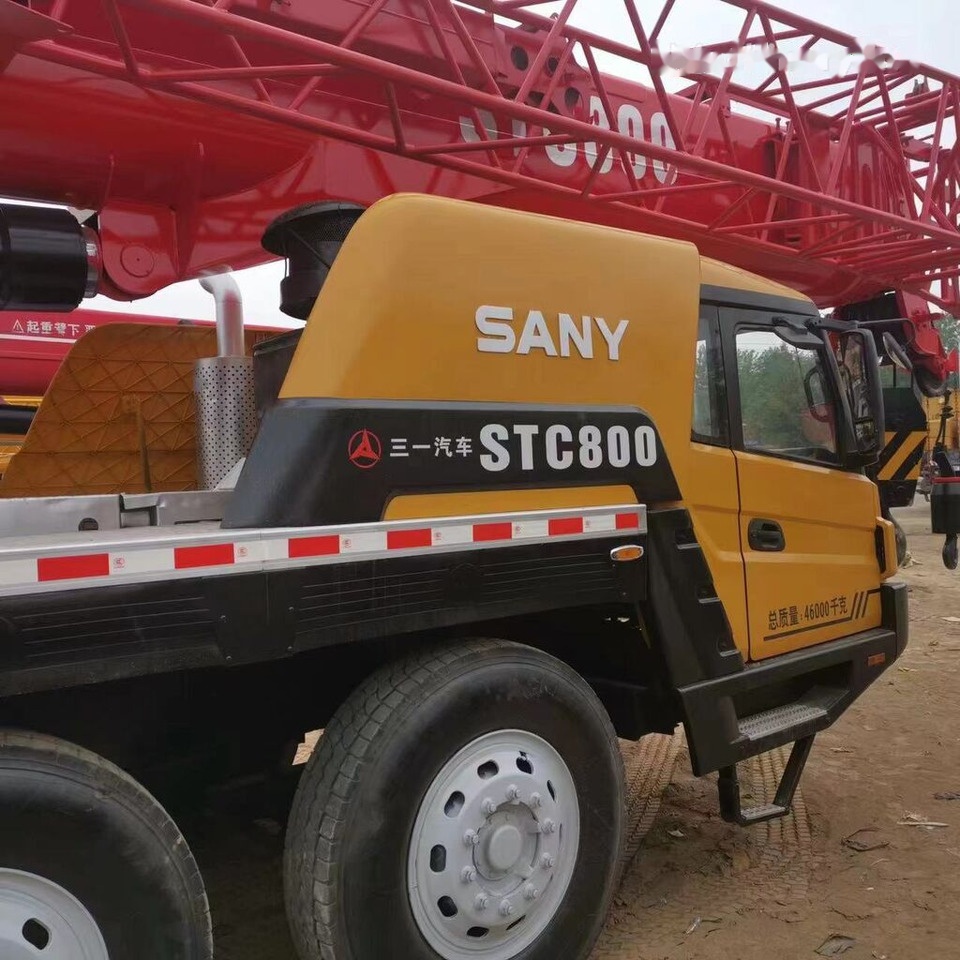 Sany Used Sany STC800 80 Ton Original Mobile Crane Truck Truck Mounte - Autožeriav: obrázok 4 Sany Used Sany STC800 80 Ton Original Mobile Crane Truck Truck Mounte - Autožeriav: obrázok 4