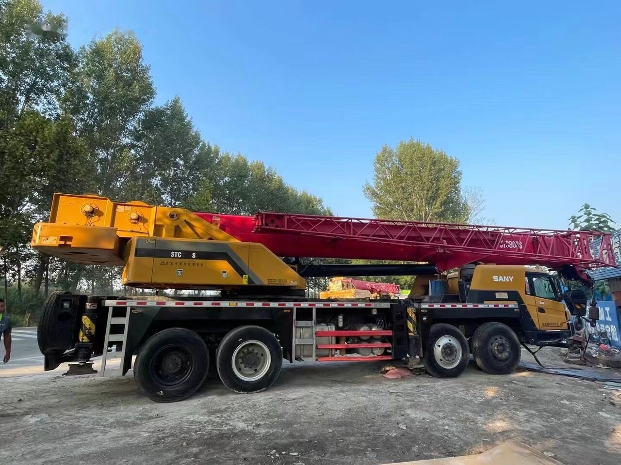 Sany Used Sany STC800 Original 80 Ton Mobile Crane Truck Truck Mounte - Autožeriav: obrázok 4 Sany Used Sany STC800 Original 80 Ton Mobile Crane Truck Truck Mounte - Autožeriav: obrázok 4