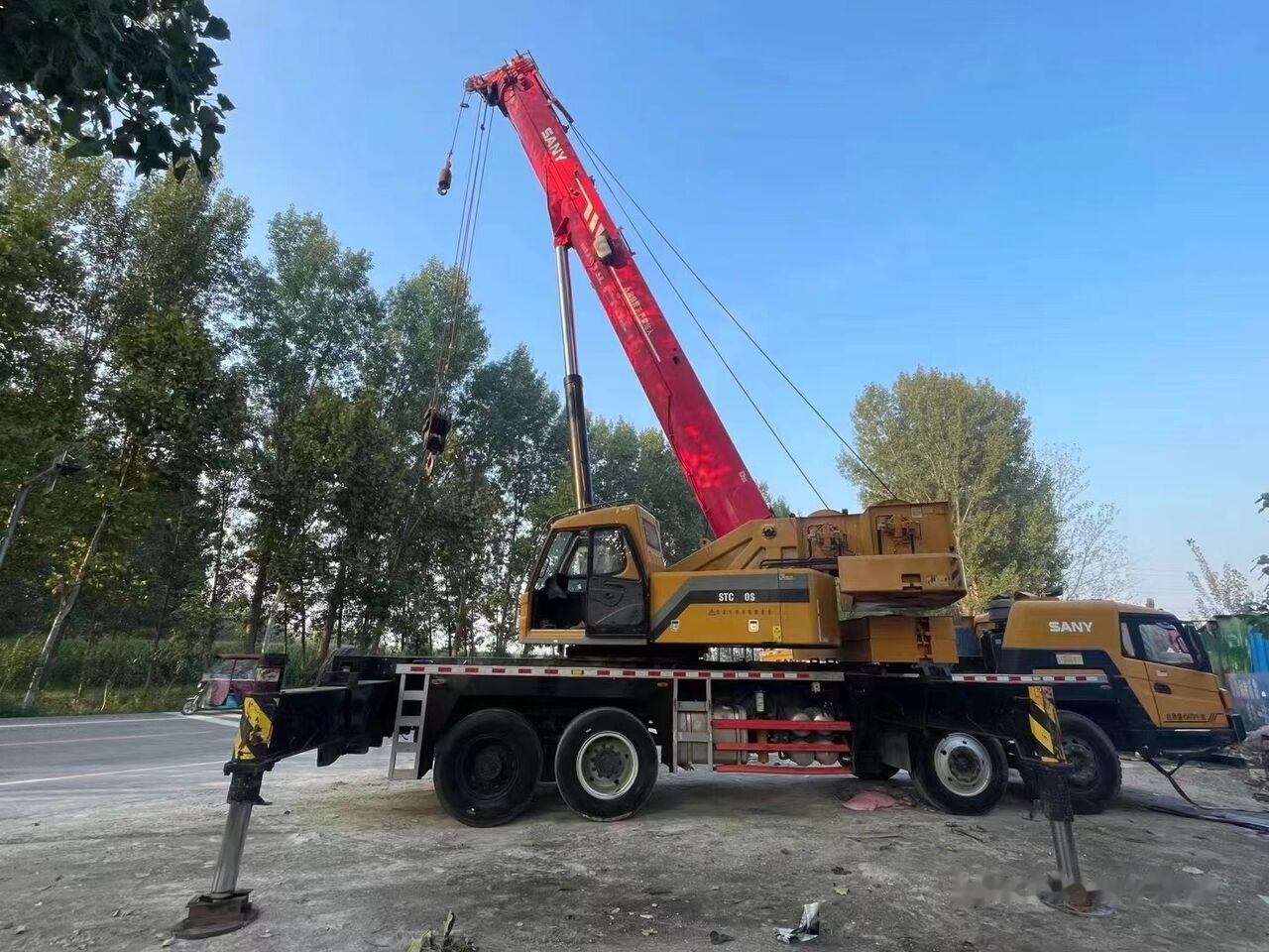 Sany Used Sany STC800 Original 80 Ton Mobile Crane Truck Truck Mounte - Autožeriav: obrázok 3 Sany Used Sany STC800 Original 80 Ton Mobile Crane Truck Truck Mounte - Autožeriav: obrázok 3