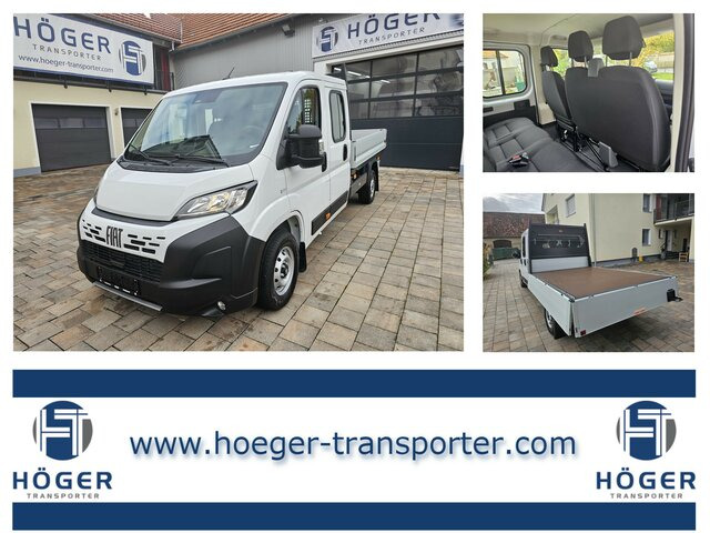 FIAT Ducato 140 DOKA Pritsche 2,9 Meter Klima DAB... - Dodávka valník, Dodávkа s dvojitou kabínou: obrázok 1 FIAT Ducato 140 DOKA Pritsche 2,9 Meter Klima DAB... - Dodávka valník, Dodávkа s dvojitou kabínou: obrázok 1