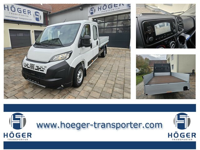 FIAT Ducato 140 DOKA Pritsche 2,9 Meter Klima DAB... - Dodávka valník, Dodávkа s dvojitou kabínou: obrázok 1 FIAT Ducato 140 DOKA Pritsche 2,9 Meter Klima DAB... - Dodávka valník, Dodávkа s dvojitou kabínou: obrázok 1