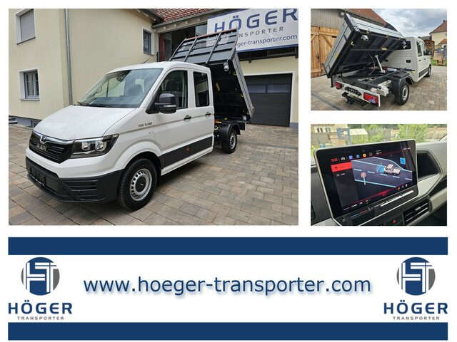 MAN TGE 3.140 Doka L3 Dreiseitenkipper Facelift - Dodávka sklápač, Dodávkа s dvojitou kabínou: obrázok 1 MAN TGE 3.140 Doka L3 Dreiseitenkipper Facelift - Dodávka sklápač, Dodávkа s dvojitou kabínou: obrázok 1