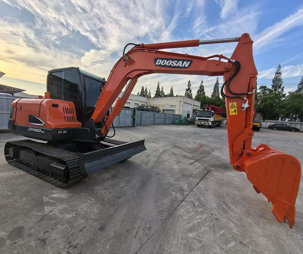 Doosan Dx60 Crawler Excavator - Pásové rýpadlo: obrázok 3 Doosan Dx60 Crawler Excavator - Pásové rýpadlo: obrázok 3