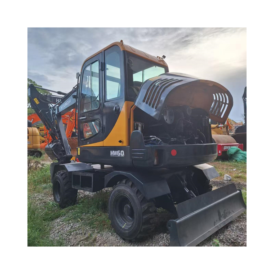 Hyundai HW60 excavator - Kolesové rýpadlo: obrázok 1 Hyundai HW60 excavator - Kolesové rýpadlo: obrázok 1
