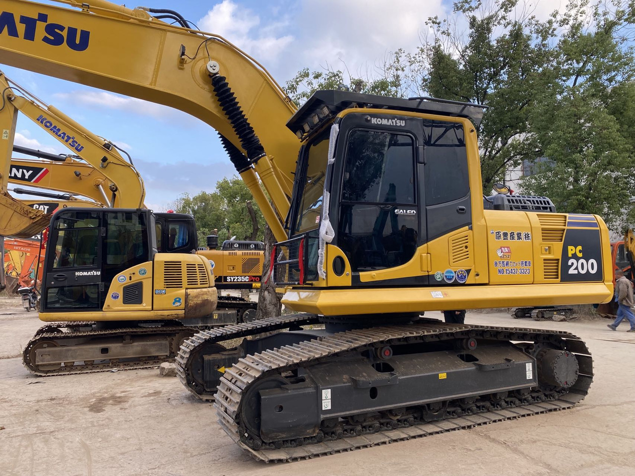 Komatsu PC200-8 Excavator - Pásové rýpadlo: obrázok 5 Komatsu PC200-8 Excavator - Pásové rýpadlo: obrázok 5
