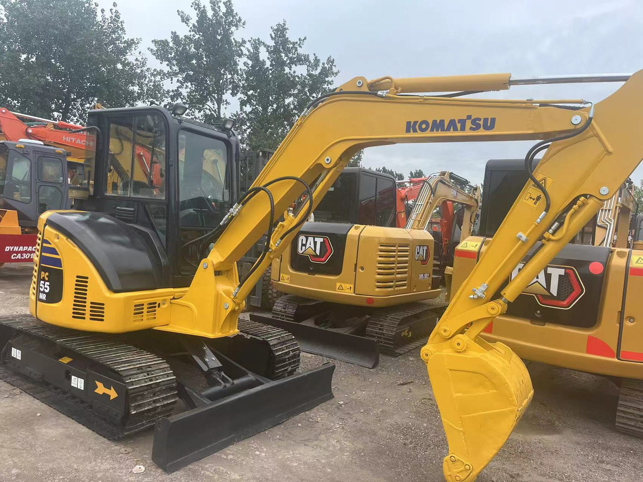 Komatsu PC55mr-3 - Mini rýpadlo: obrázok 2 Komatsu PC55mr-3 - Mini rýpadlo: obrázok 2