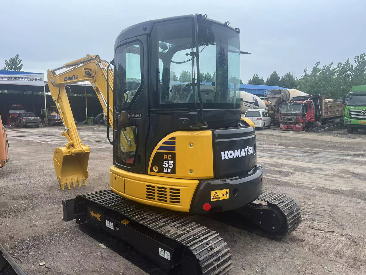 Komatsu PC55mr-3 - Mini rýpadlo: obrázok 1 Komatsu PC55mr-3 - Mini rýpadlo: obrázok 1