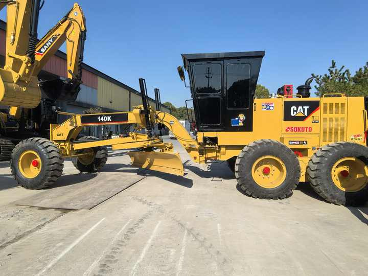 Original Condition Caterpillar Used 140K Motor Graders Japan Cat 140h 140g 140K Hot Sale in shanghai - Zrovnávač: obrázok 4 Original Condition Caterpillar Used 140K Motor Graders Japan Cat 140h 140g 140K Hot Sale in shanghai - Zrovnávač: obrázok 4