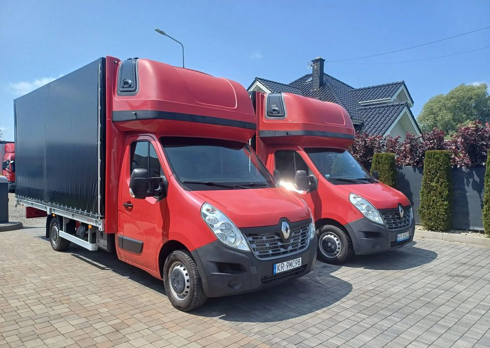 Renault Master 10 palet 170 KM PODUSZKI +KOMPRESOR - Plachtová dodávka: obrázok 3 Renault Master 10 palet 170 KM PODUSZKI +KOMPRESOR - Plachtová dodávka: obrázok 3
