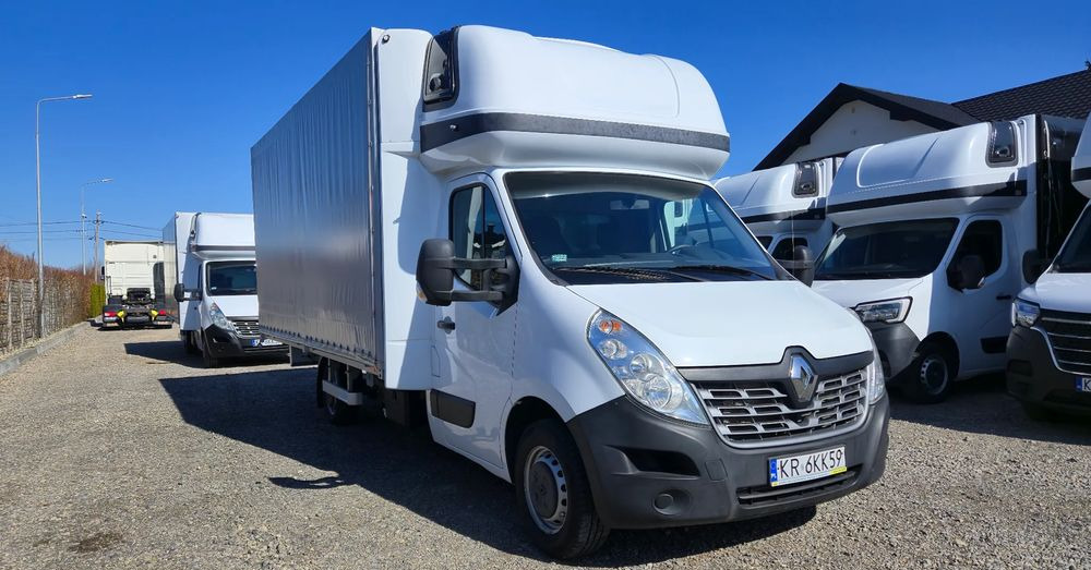 Renault Master 2x +zabudowa 12 palet-reg wysokości Spanie XXL - Plachtová dodávka: obrázok 1 Renault Master 2x +zabudowa 12 palet-reg wysokości Spanie XXL - Plachtová dodávka: obrázok 1