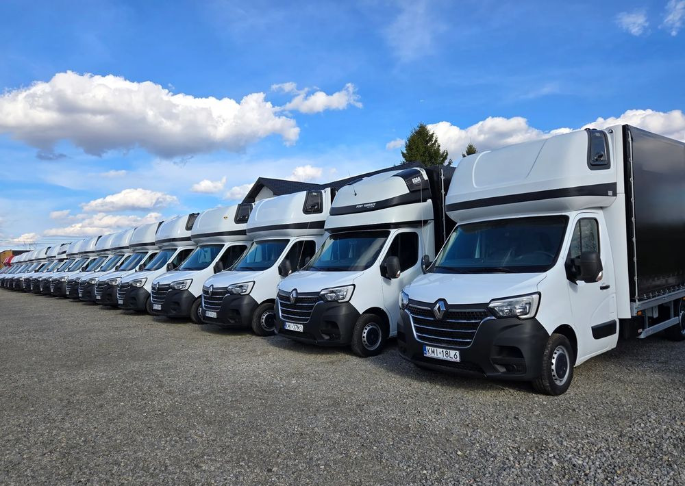 Renault Master IV 10 PALET zaw.poduszki 2021r EURO 6 - Plachtová dodávka: obrázok 1 Renault Master IV 10 PALET zaw.poduszki 2021r EURO 6 - Plachtová dodávka: obrázok 1