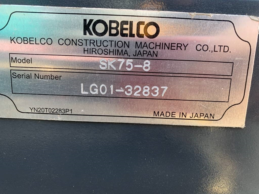 Kobelco SK 75 - Pásové rýpadlo: obrázok 4 Kobelco SK 75 - Pásové rýpadlo: obrázok 4