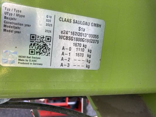 Claas LINER 1800 TWIN - Obracač sena: obrázok 3 Claas LINER 1800 TWIN - Obracač sena: obrázok 3