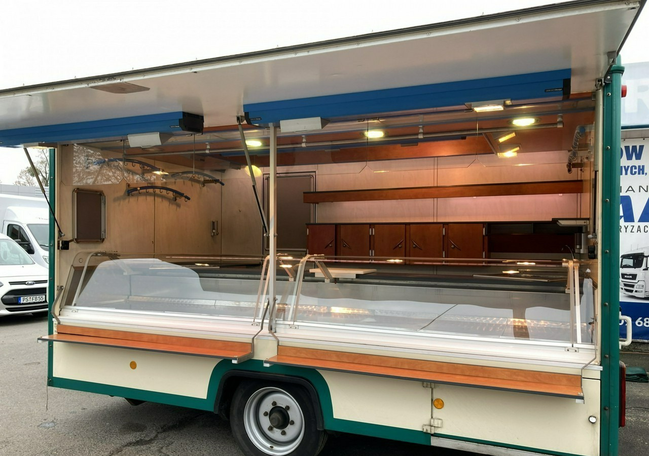 Inna Inny Autosklep wędlin Gastronomiczna food truck foodtruck sklep bar - Predajná príves: obrázok 2 Inna Inny Autosklep wędlin Gastronomiczna food truck foodtruck sklep bar - Predajná príves: obrázok 2