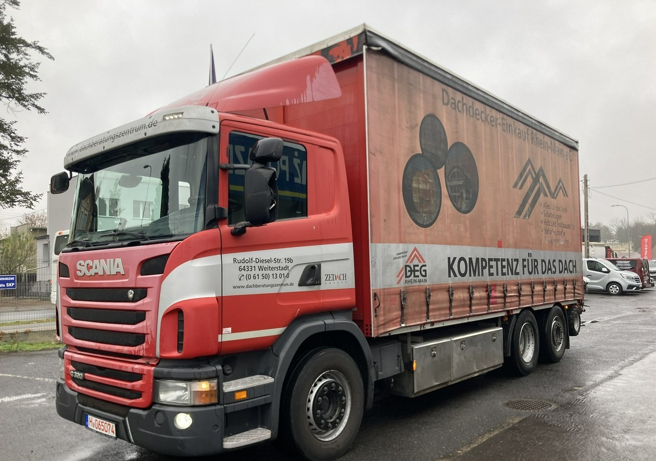 Inna Inny Scania G320 Wózek PALFINGER Firanka Plandeka plandeka Moffett - Plachtové nákladné vozidlo: obrázok 2 Inna Inny Scania G320 Wózek PALFINGER Firanka Plandeka plandeka Moffett - Plachtové nákladné vozidlo: obrázok 2